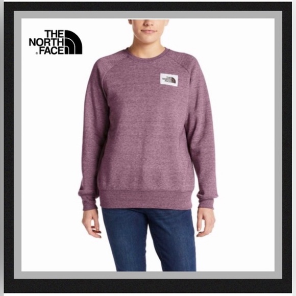 The North Face Tops - North Face Womens Heritage Purple Crew